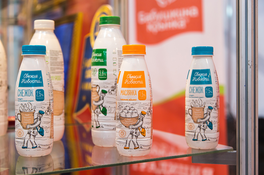 Бренд под ключ: торговая марка молочных продуктов "Свежие новости"